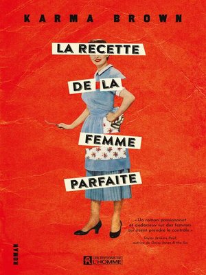 cover image of La recette de la femme parfaite